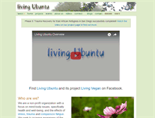 Tablet Screenshot of livingubuntu.org